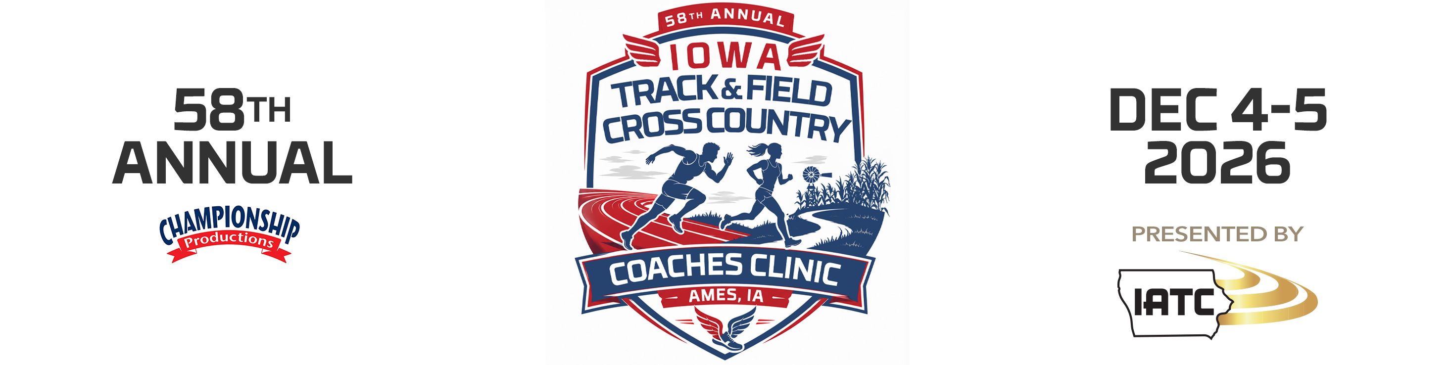 2026 Iowa Track & Field/Cross Country Coaches Clinic (58th annual!)                                                             